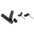 Combo of Cycle Grip Handle Soft and Cycle Brake Lever Left Right Cycle Clutch Set with Cycle Handle Grip Non Slip Cycle Handle bar Grip Bicycle Handlebar for MTB BMX.