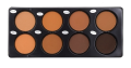 8 Colors Matte Face Foundation Contour Palette Face Makeup Palette for Women 3D Contouring Shadow Wheat Color Bronze Water Proof AmourV. 