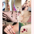 30pcs Waterproof Temporary Tattoo Stickers Removable Body Art Tattoos Water Transfer Flash Fake Tattoos. 