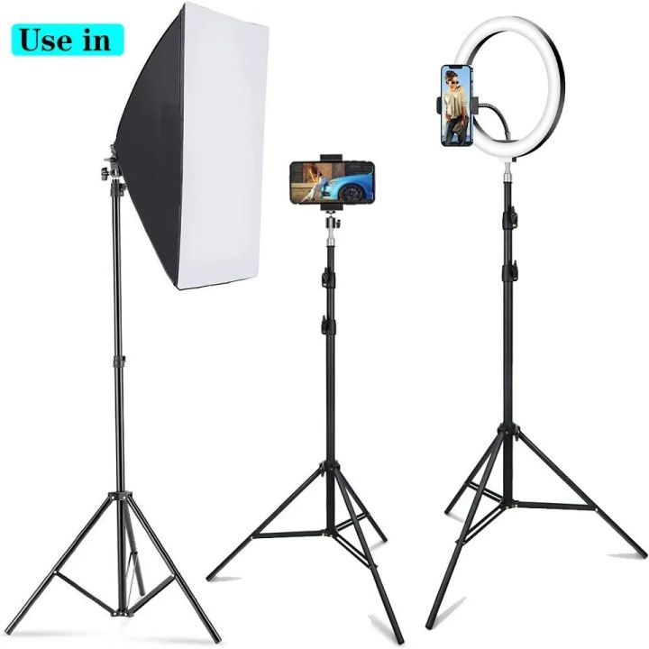 Photographic%20Lighting%20Stand%20Fill%20Light%20Stand%20Adjustable%20Tripod%20Suit%20For%20Ring%20Light%20With%201/4%20Screw%20Ring%20Lamp%20Softbox%20Ringlight%20-%20Image%205