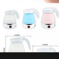 Foldable Kettle, Portable Foldable Electric Kettle for Travel Food Grade Silicone Electric Water Heater UK Plug. 