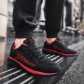 Cheap Men's Mesh Sneakers Breathable Running Shoes Summer Sport Shoes Male Sneakers Lightweight Mens Walking Shoes. 