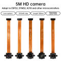 OV5640 Camera Module 5-Megapixel Ultra Wide Angle Lens DVP Interface For ESP32 STM32 Development Board 100 120 130 200 Degree. 