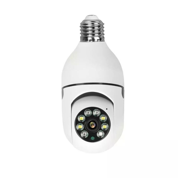 Bulb Camera Wifi Wireless Light E27 360 Degree HD For Home Security