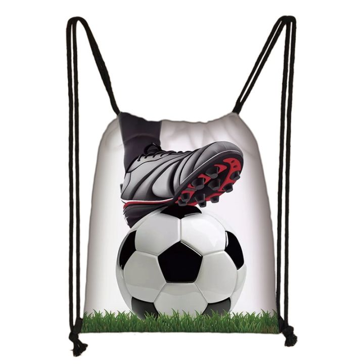 Footbally%20/%20Soccerly%20Print%20Backpack%20Men%20Canvas%20Travel%20Bag%20Teenager%20Boys%20Drawstring%20Bag%20Shoes%20Holder%20Kids%20Gift%20-%20Image%203