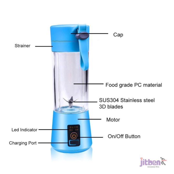 Portable%20and%20Rechargeable%20Battery%20Juice%20Blender%20/%20Blender%20&%20juicer%20/%20juice%20maker%20/%20Smoothie%20maker%20-%20Image%202