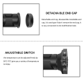 Motorcycle Hand Heated Grips Black Nitrile Rubber Adjustable Temperature Heated Grip Handle.