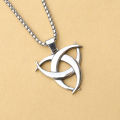 Black  Square Pendant Stainless Steel Chain For Men//Gift for Men/Boys. 