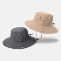 Summer New Fishing Cap Quick Dry Bucket Cap Western Denim Sun Hat Outdoor Foldable Mountaineering Fashion Versatile. 