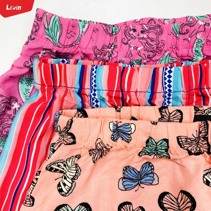 Teen%20Girl%20Floral%20Printed%20Mid%20Rise%20Elastic%20Waist%20Beach%20Shorts%20From%20Levin%20-%20Image%206