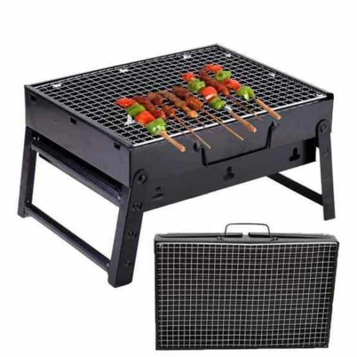 Outdoor Portable BBQ Stove - Black