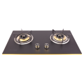 Gazi Smiss TG-202  Double Burner Gas Stove – Auto Ignition, Tempered Glass  LPG/NG Supported. 