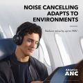 Soundcore by Anker Space One Active Noise Cancelling Headphones Wireless Headphones Bluetooth 5.3 2X Stronger Voice Reduction.