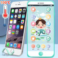 Rechargeable Touch Screen Mobile Phone Baby Model Simulation Toy Kids Puzzle Children Boys and Girls Phone Baby Biteable. 