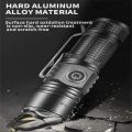 30W Led Flashlights Tactical Light Emergency Spotlights Handheld Flash Light Multi-functional Waterproof Torch For Outdoor. 