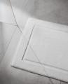 Pearl Linens 100% Cotton Bath Mat – 20x30 Inch, Soft & Absorbent, Quick Dry, 687 GSM, Machine Washable, White Bathroom Mats for Shower & Tub. 