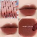 Waterproof Matte Lip Glaze Nude Red Velvet Long Lasting Lip Gloss Non-stick Cup Liquid Lipsticks Lip Makeup Korean Cosmetic. 