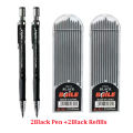 2.0MM Mechanical Pencil Set 2B Automatic Pencils Lápices with Color/black Lead Core for Art Sketch Write Handicraft. 