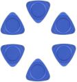 6 Pcs Blue Plastic Triangle Pry Opening Tool Kit Opener for Cell Phone Laptop Table PC Case. 