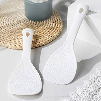 Stand Up Rice Pack of 2 Rice Paddle Non Stick Rice Spoon Stand up Rice Scooper ...