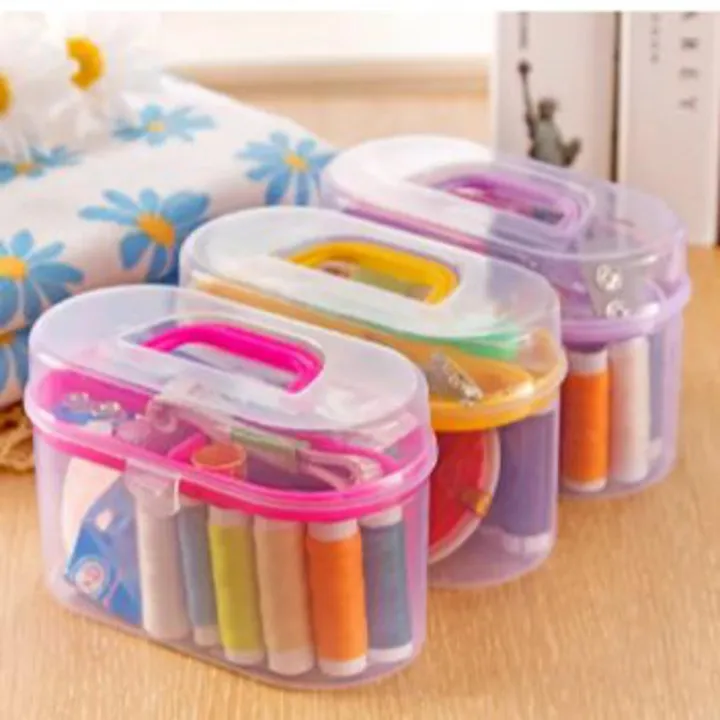 Sewing Kit Needle Box Set 10 in 1 Household Sewing Tools Portable ...