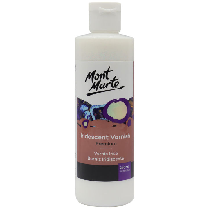 Mont Marte Acrylic Medium Iridescent Varnish 240ml