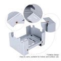 Foldable Solid Fuel Camping Stove.