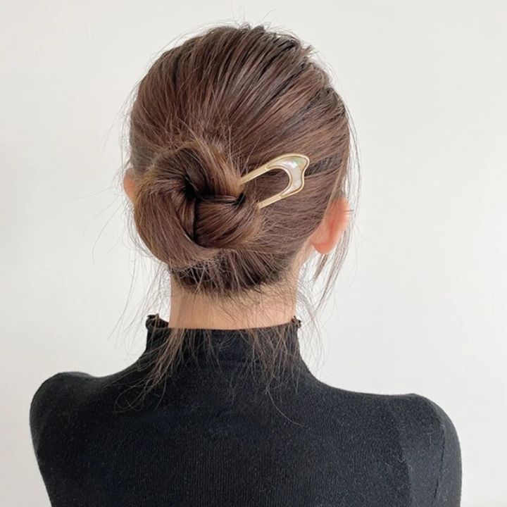 Chinese%20Style%20Metal%20U%20Shaped%20Hair%20Stick%20Fork%20Clip%20Minimalist%20Vintage%20Hanfu%202%20Prong%20Updo%20Chignon%20Pin%20Bun%20Holder%20Hairpin%20-%20Image%206