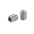 M3x4mm Stainless Steel Hex Socket Set Cap Point Grub Screws 50pcs. 