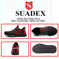 SUADEX Safety Shoes Men Women Steel Toe Boots Indestructible Work Shoes Lightweight Breathable Composite Toe Men EUR Size 37-48 Dislikelike.