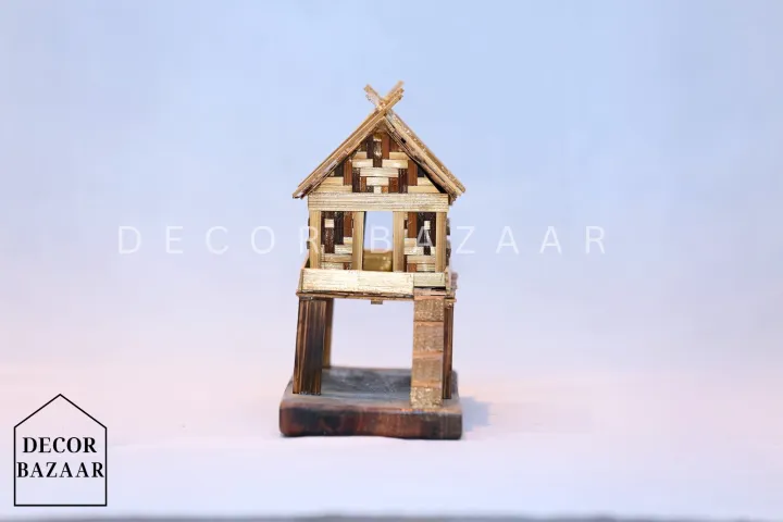 Small%20House%20Showpiece,%20L-9",%20H-7"%20Bamboo,%20Wood,%20House%20Showpiece%20-%20Image%202