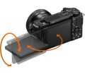 Sony ZV-E10 Mirrorless Camera (Body Only, Black).