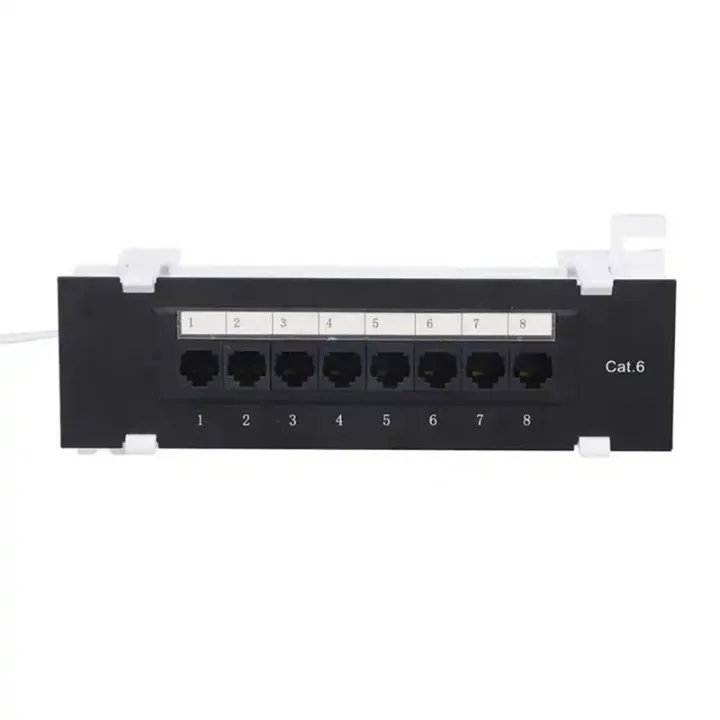 8%20Port%20Patch%20Panel%20for%20Cat.%206%20Versatile%20Data%20Center%20Plastic%20Wall%20Mount%20for%20Computer%20Home%20for%20Wiring%20Server%20Room%20Office%20Easy%20Install%20-%20Image%207