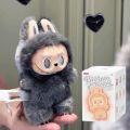 3rd generation get into energy labubu plush doll key chain figure box key chain dolls.