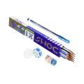 DOMS X1 Super Dark Pencil Set with Free Sharpener & Eraser for Drawing & Writing.