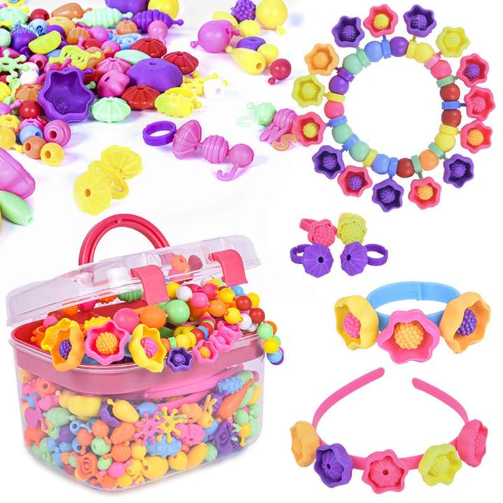 Beads%20Kids%20Jewelry%20Making%20DIY%20Arts%20Crafts%20Supplies%20for%20Bracelet%20Children%20-%20Image%202