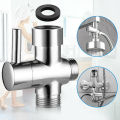 GC 1/2" Outlet Diverter Valve Splitter Ergonomic Design Brass 3 Way T Adapter For Shower Head Switch specification.