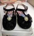 Kids princess sandals summer new baby ISA girls fashion bow soft soled anti slip beach shoes.