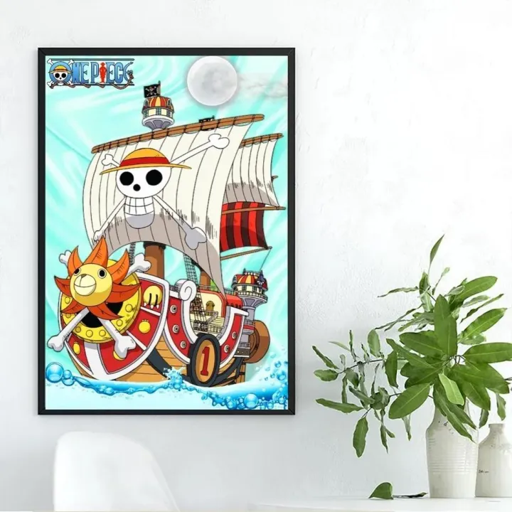 Anime%20ONE%20P-PIECE-eries%20Poster%20No%20Framed%20Kraft%20Club%20Bar%20Paper%20Vintage%20Poster%20Wall%20Art%20Painting%20Bedroom%20Study%20Stickers%20-%20Image%204