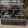 1Set Audio Interface Sound Card for Recording Professional 4 Channel +Loopback Monitor for Audio Equipment. 