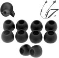 Silicone Rubber Earbuds Tips, Eartips, Earpad 5 pairs. 