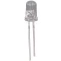 100 pcs White LED for Arduino and DIY projects -5mm. 