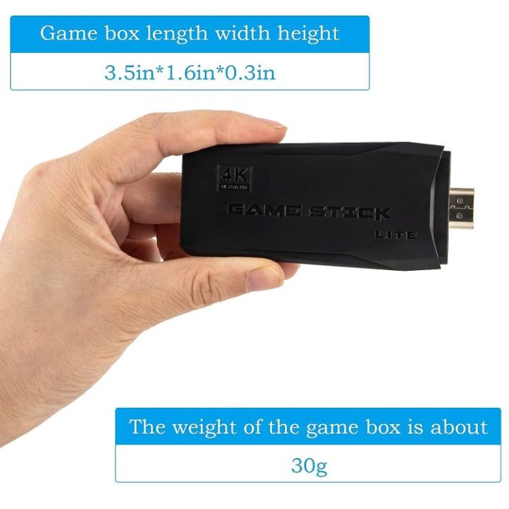 Portable%204K%20TV%20Video%20Retro%20Game%20Console%202.4G%20Wireless%20Controller%20Family%20Game%20Stick%20Built-in%2010000+%20Classic%20Games%20-%20Image%204