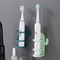 Single Electric Toothbrush Holder Without Punching Bathroom Bathroom Wall Mounted Makeup Brush Comb Shelf Bathroom Products. 