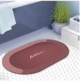 Super Absorbent Floor Mat, Memory Foam Bath Mat Absorbent Super Cozy Soft Strong Non-Slip Pvc Bathroom Rug Easy to Clean. 