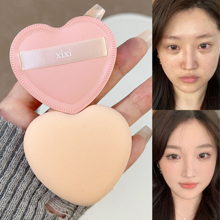 Powder%20Puff%20Foundation%20Cream%20Blending%20Cosmetic%20Candy%20Color%20Heart%20Shaped%20Puff%20Makeup%20Sponge%20Face%20-%20Image%208