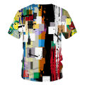 Summer Oversized T-Shirt New Multiple Colour 3D Graphics Print Tops Men Women Graffiti abstract art pattern Fashion Streetwear. 