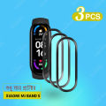 Mi Band 6 Smart Watch Screen Protector HD Clear Ultra-Thin PMMA Full Coverage Scratch & Fingerprint Resistant for Xiaomi Mi Band 6 Screen Protector.