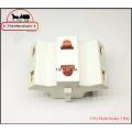 2 Pin Multi Socket 3 Way - White. 