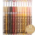 12 Color Skin Tone Shade Graffiti Pen.